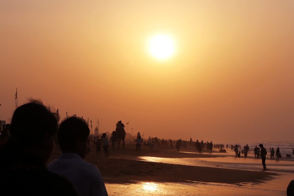 Golden Beach Puri Odisha