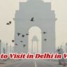 Place to Visit in Delhi in Winter