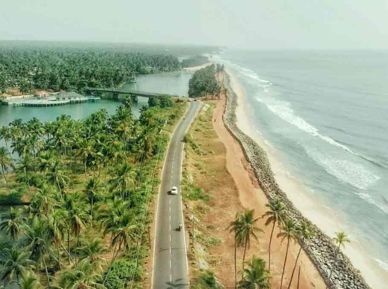 kappil beach Places to visit in Kerala