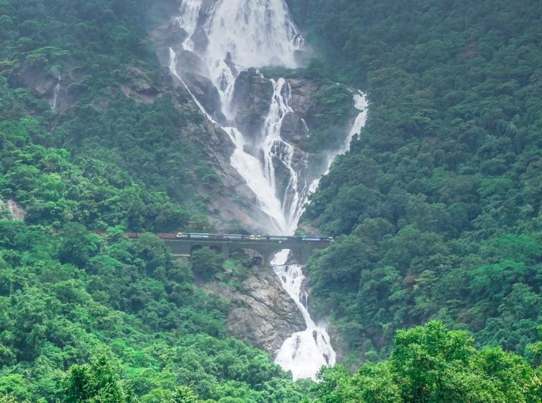 Dudhsagar Waterfalls goa