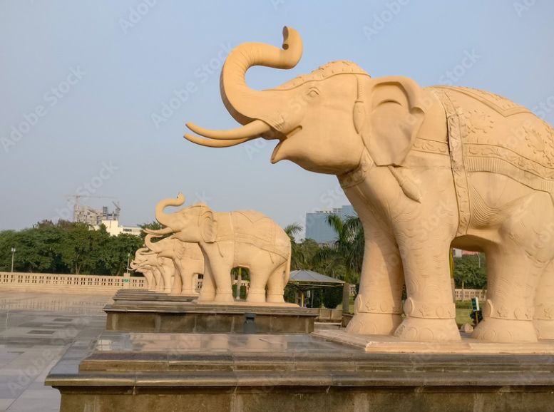 Pratibimb Sthal Ambedkar park, Lucknow, Xplro