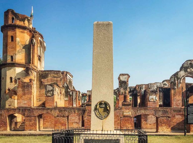 Ruins of the Residency, lucknow residency, Xplro