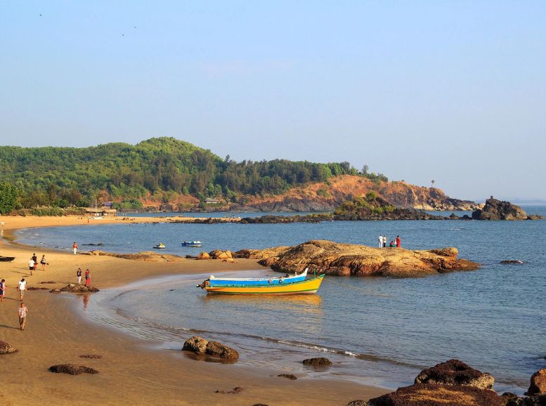 Om Beach, Gokarna, karnataka