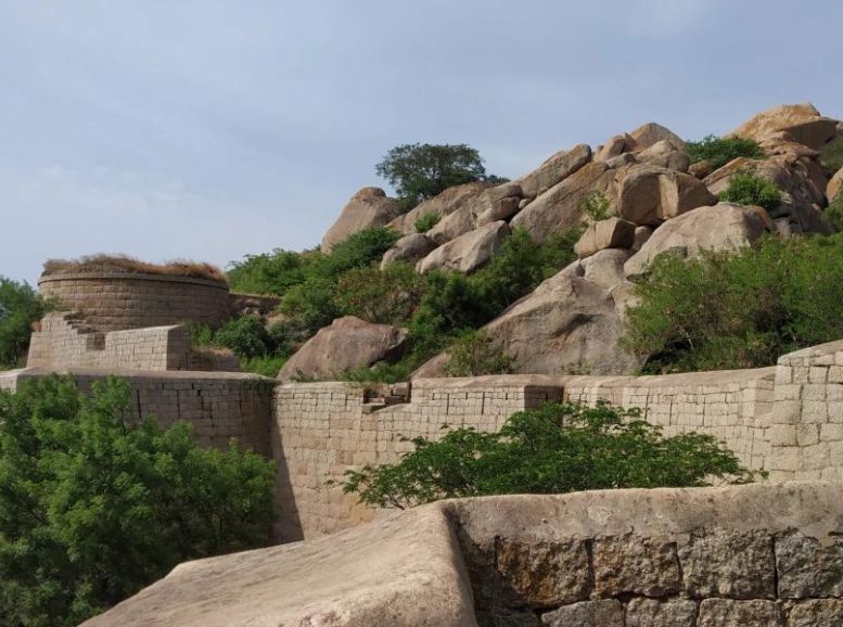 Fort Walls and Bastions Chitradurga Fort, Xpro, Karnataka
