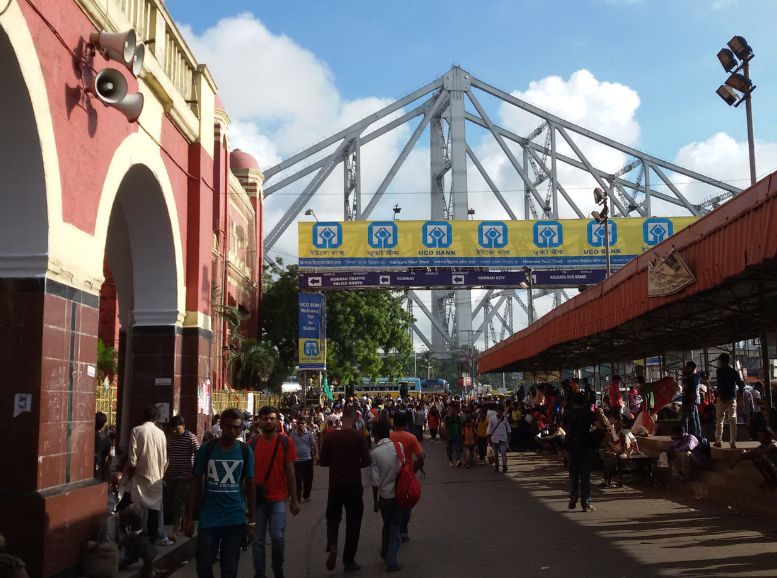 Howrah Railway Station Howrah Bridge, Xplro, West Bengal