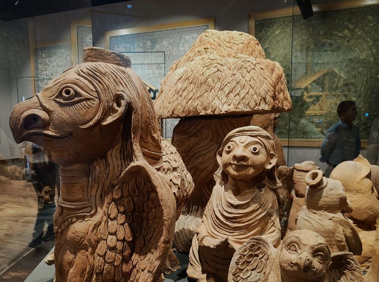 Terracotta Artifacts, Gaya Museum Bihar, Xplro