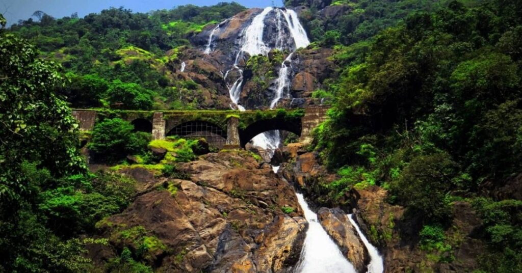 dudhsagar waterfalls, Xplro, Goa