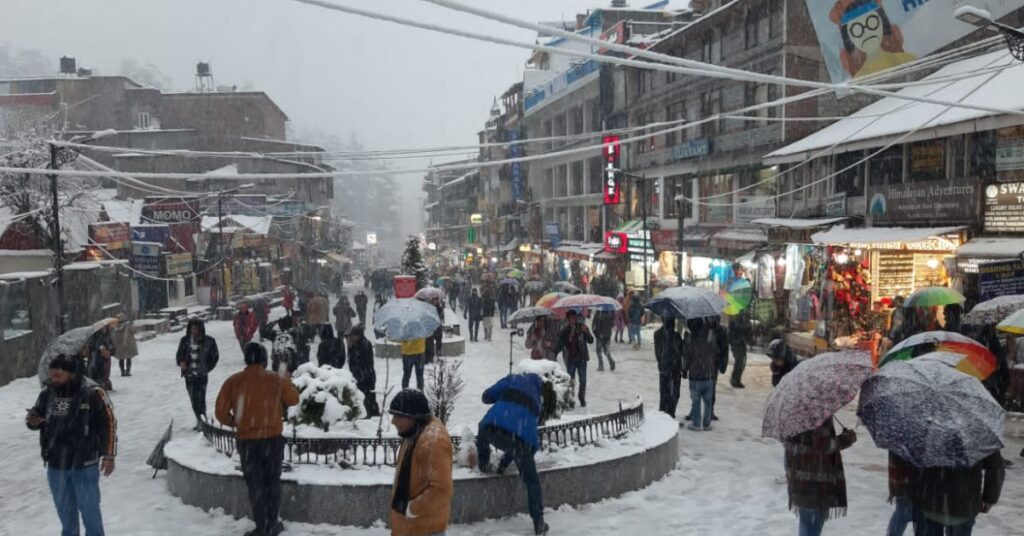 manali snowfall, Xplro