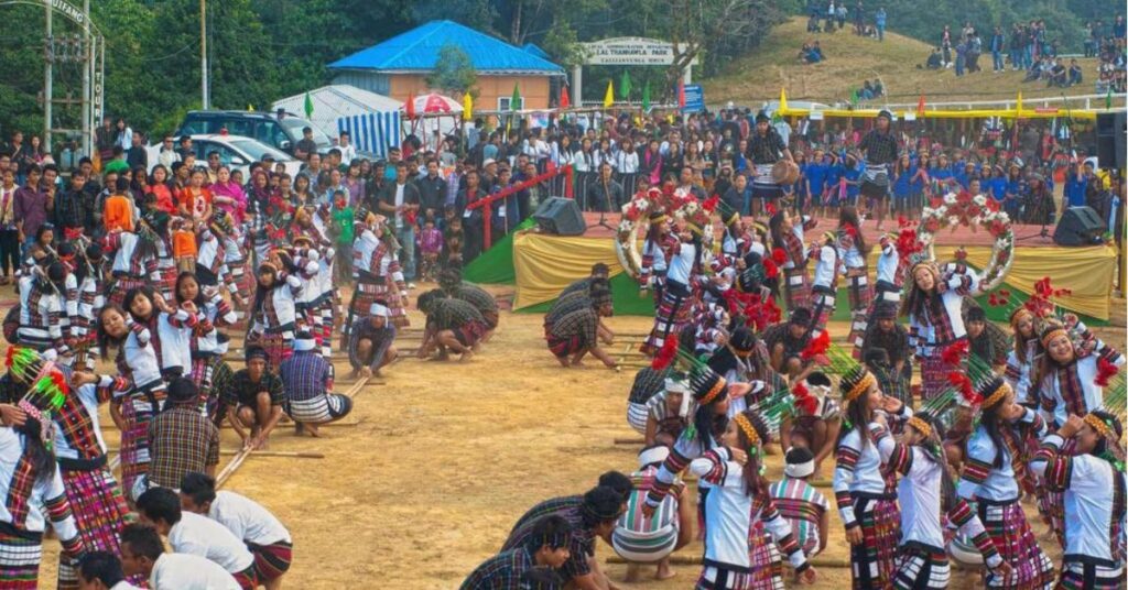 Thalfavang Kut Festival, Mizoram, Xplro