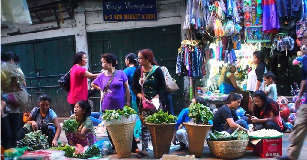 Local Markets Muthi Hilltop, Mizoram, Xplro