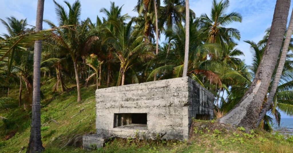 Ross Island Japanese bunkers