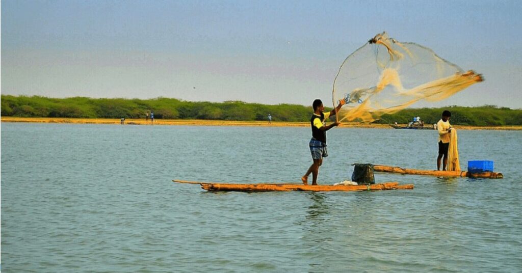 Fishing, dudhani lake dadra nagar haveli, Xplro