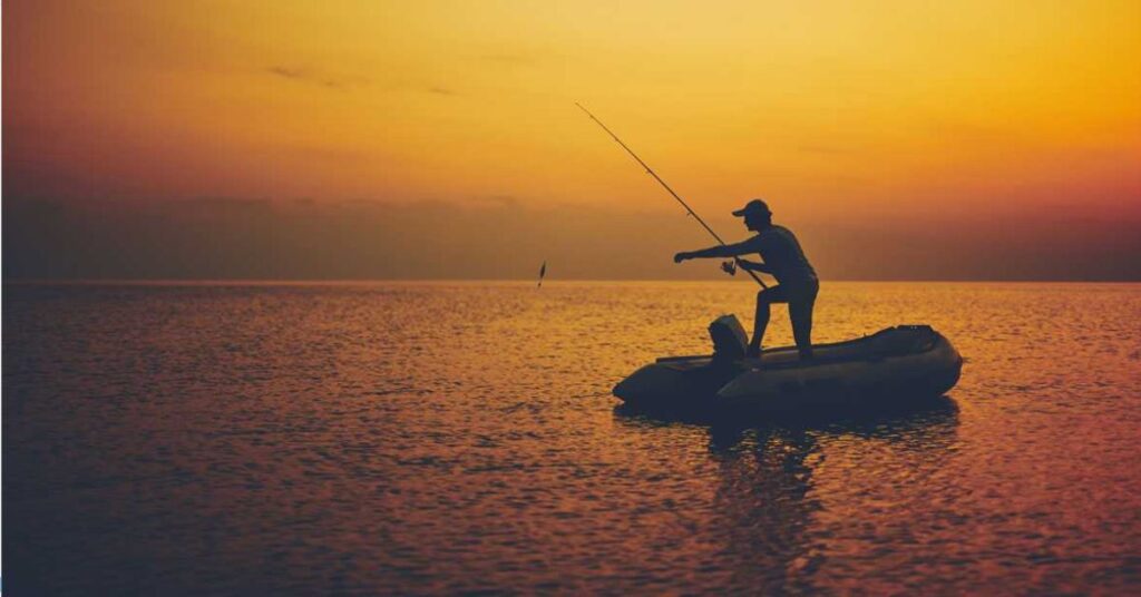 Fishing at Umiam Lake, Meghalaya, Xplro