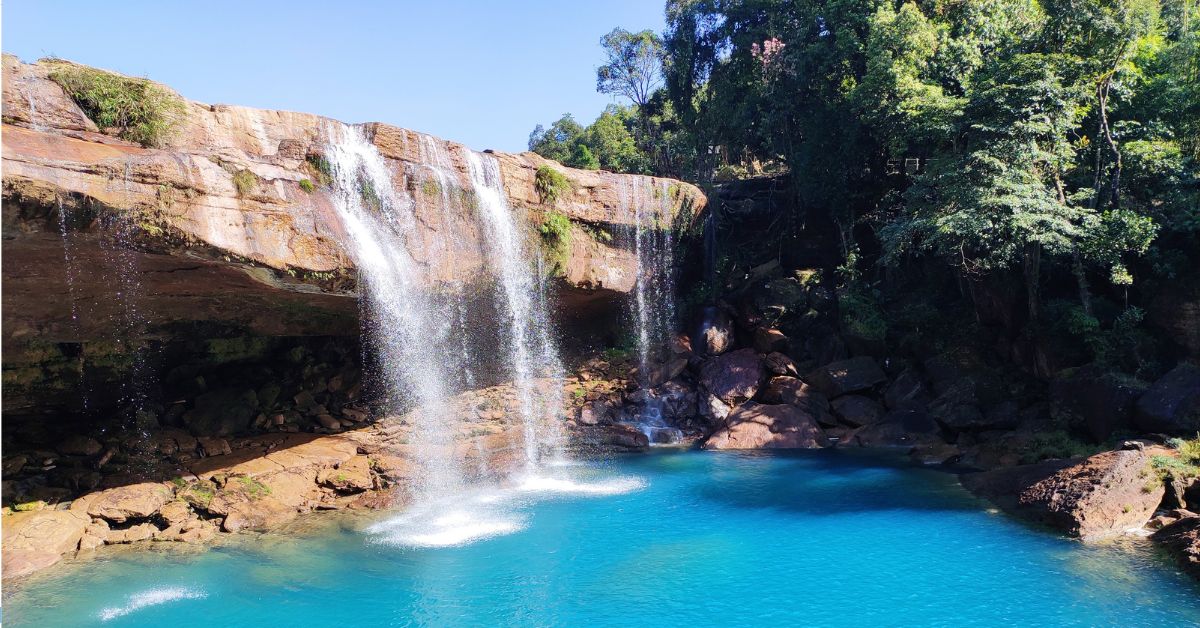 krang suri falls, meghalaya, Xplro