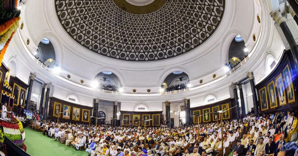 Central Hall, Parliament House, Delhi, Xplro