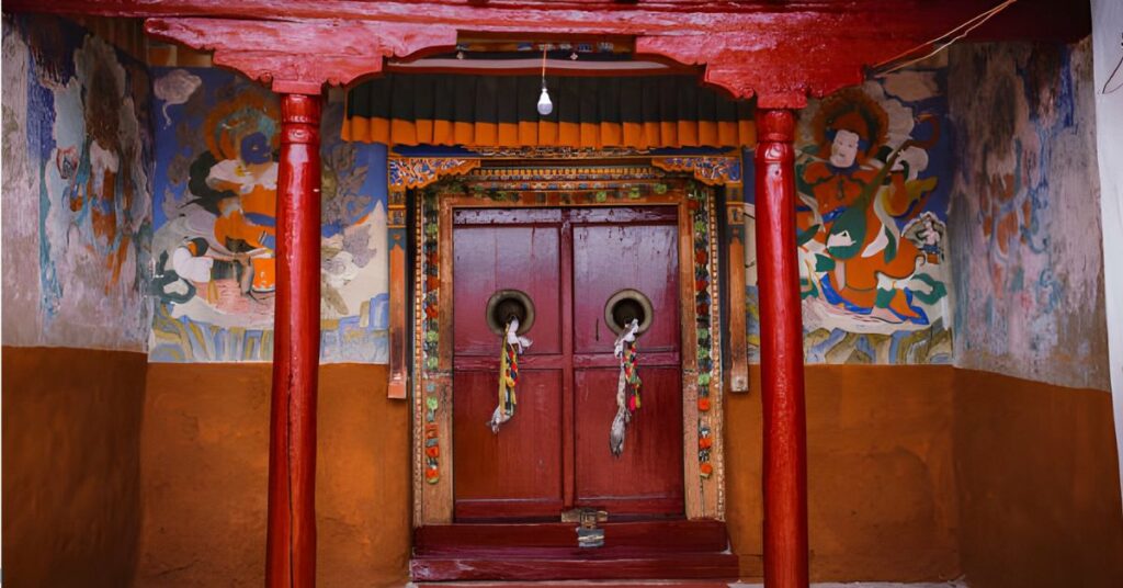 Ancient Prayer Halls, Diskit Monastery, Ladakh, Xplro