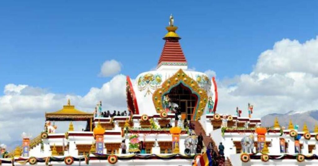 Buddhist Stupas, Hemis Monastery, Ladakh, Xplro