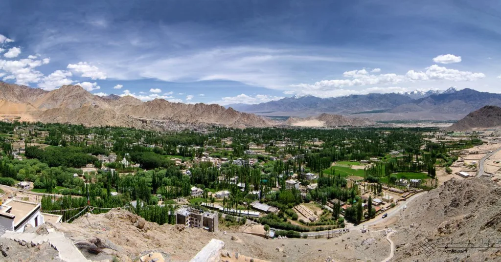 Panoramic Views of Leh and the Himalayas, Xplro