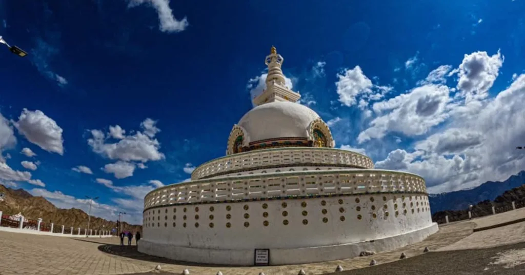 Buddhist Relics and Architecture, Shanti stupa, Ladakh, Xplro