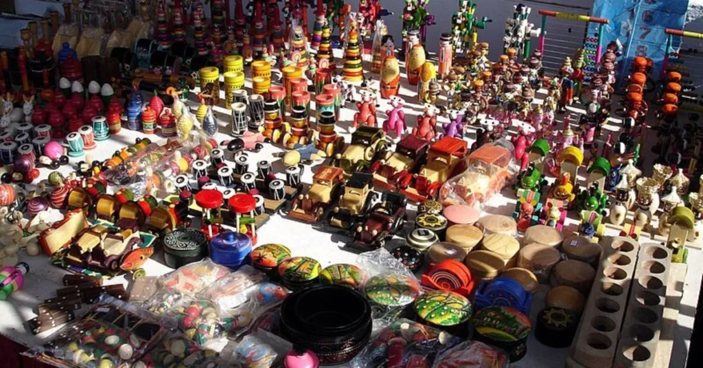 Wooden Toys, The Jawahar Toy Museum, Puducherry