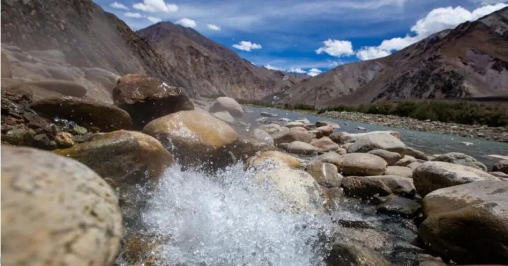 Panamik Hot Springs, Nubra Valley, Xplro