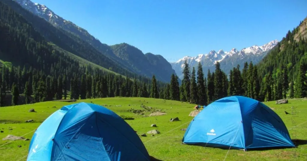 Aru valley Camping jammu and kashmir, Xplro