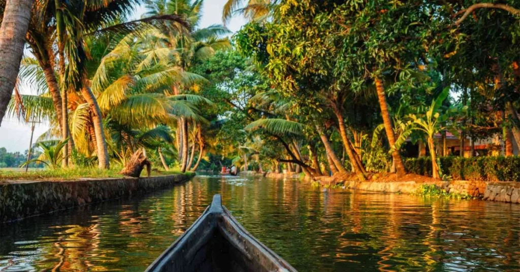 Serene Backwaters india