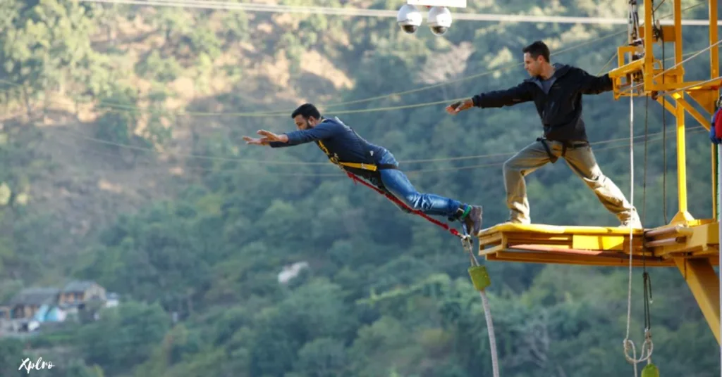  Bungee Jumping in Rishikesh, Xplro