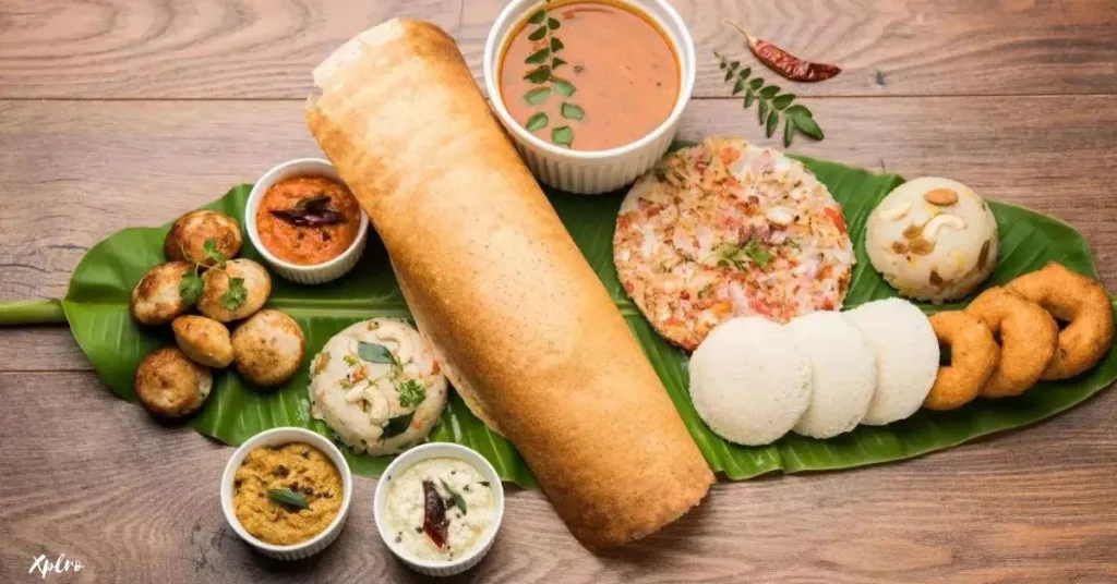 South Indian Breakfast in Tamil Nadu, Xplro