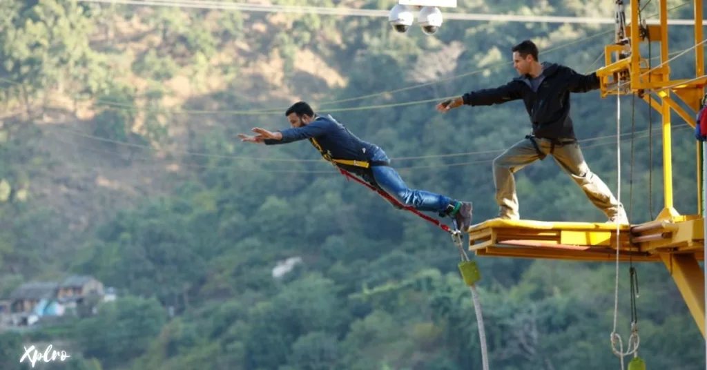 Bungee Jumping in Rishikesh, Xplro