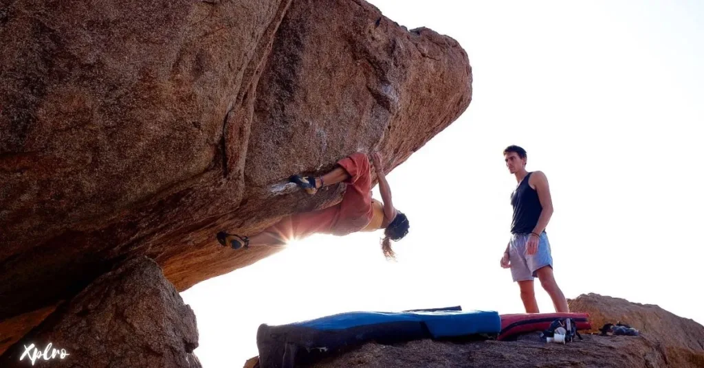 Rock Climbing in Hampi, Xplro