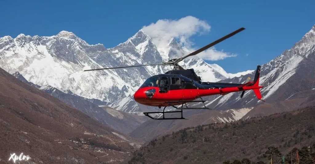 Helicopter Tour Over the Himalayas, Xplro