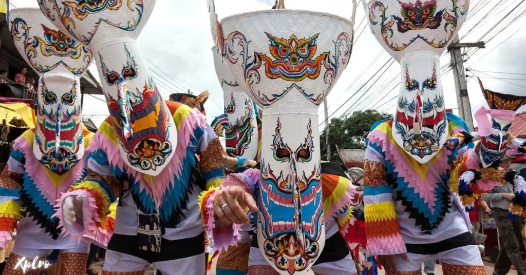 Phi Ta Khon (Ghost Festival), Xplro