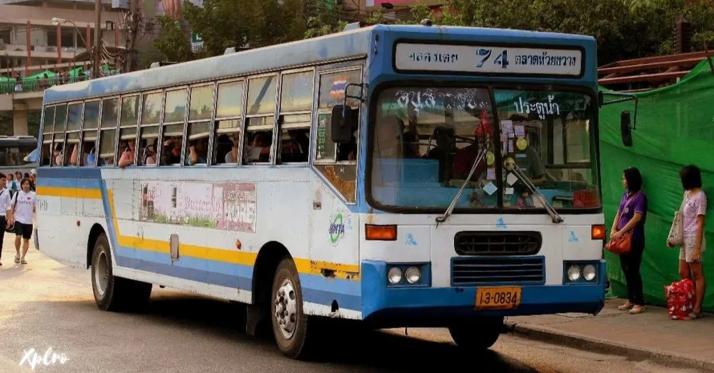 Public Buses in thailand, Xplro