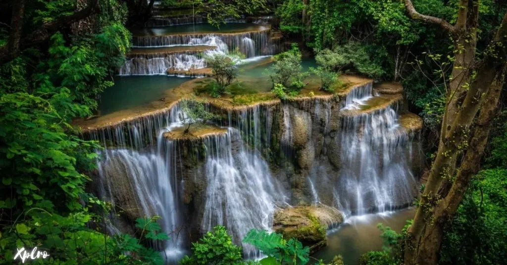 Huai Mae Khamin Waterfall, Kanchanaburi, Xplro