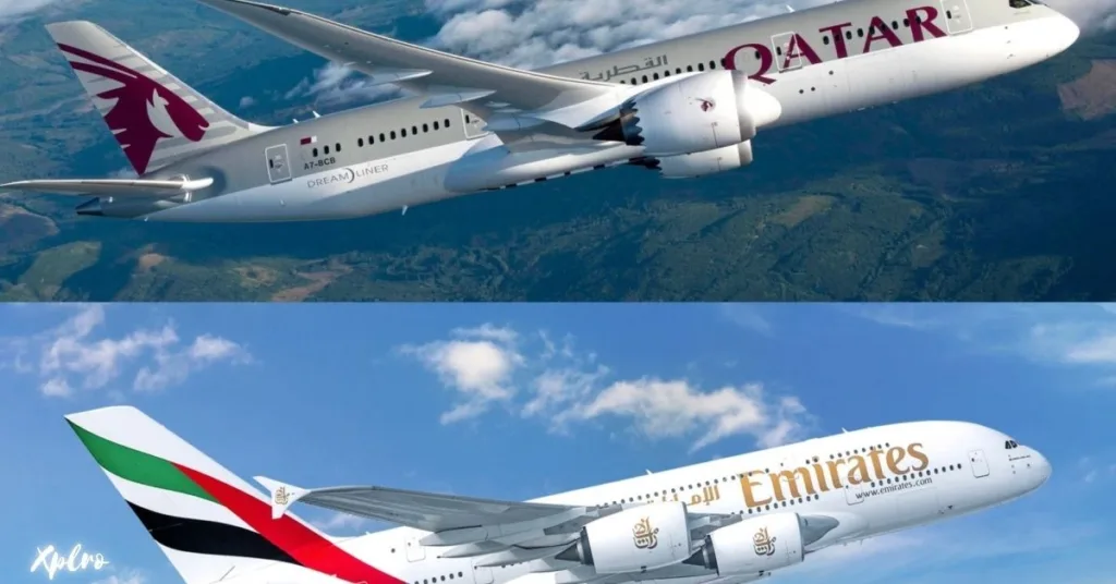 Emirates, Qatar Airways, and other international carriers, Xplro