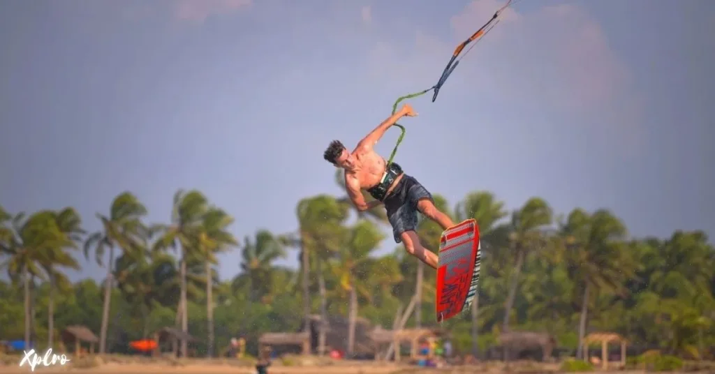 Kite Surfing in Kalpitiya, Xplro