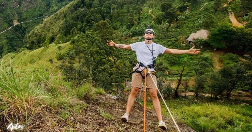 Ziplining at Ella Adventure Park, Xplro