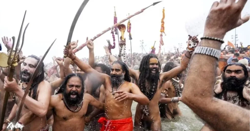 the Naga Sadhus prayagraj kumbh, Xplro