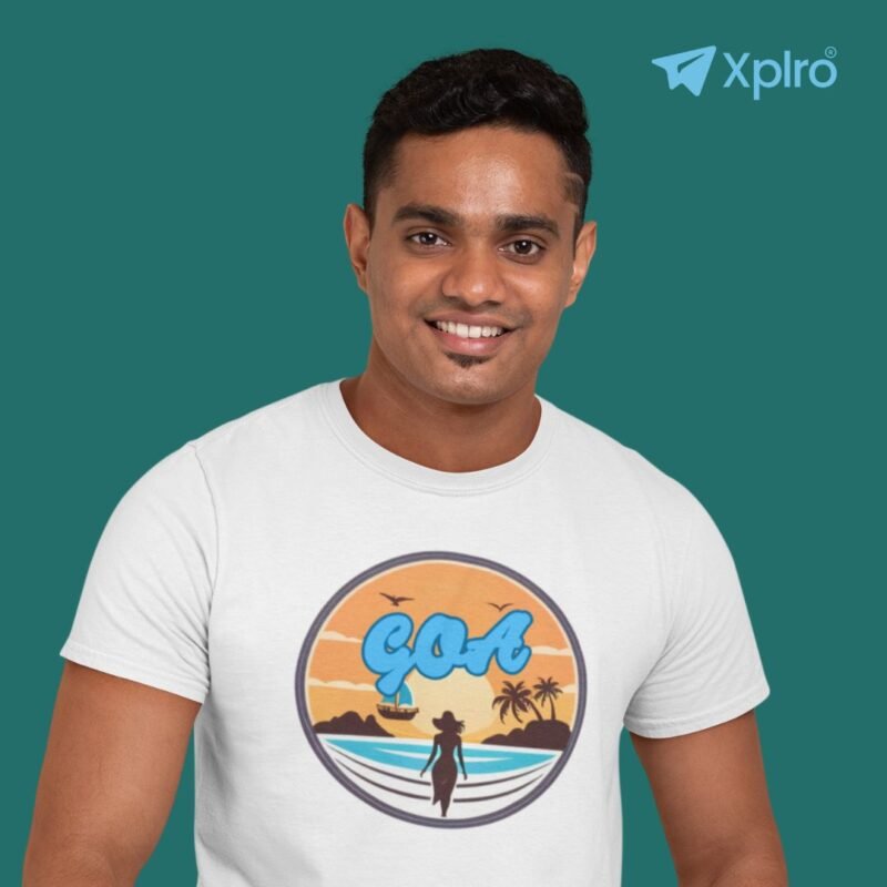 Goa Sunrise Men Classic Crew T-Shirt
