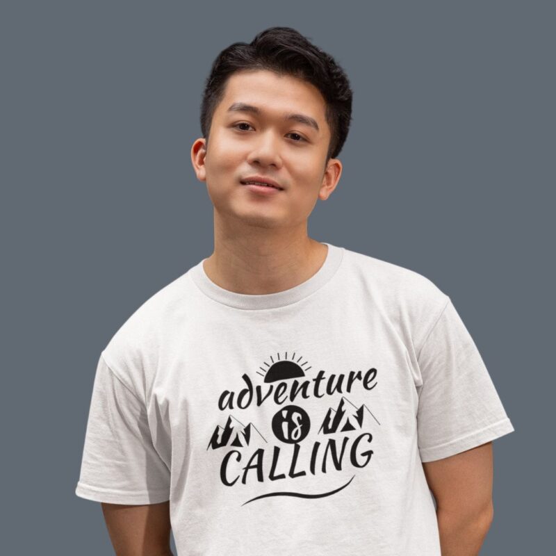 Adventure is Calling Men Classic Men Crew T-Shirt