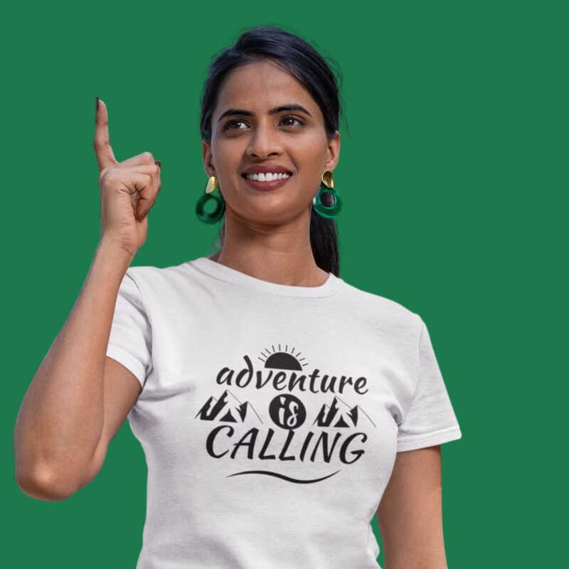 Adventure is Calling Women Classic Crew T-Shirt