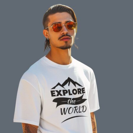 Explore the World Men Classic Crew T-Shirt