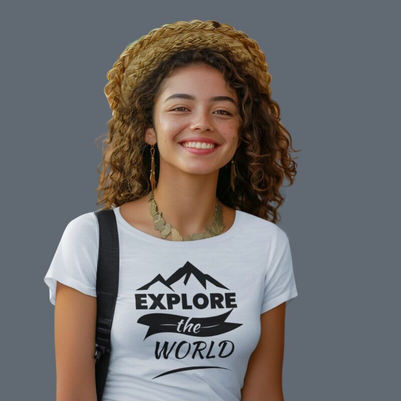 Explore the World Women Classic Crew T-Shirt