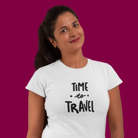 Time to Travel Women Classic Crew T-Shirt