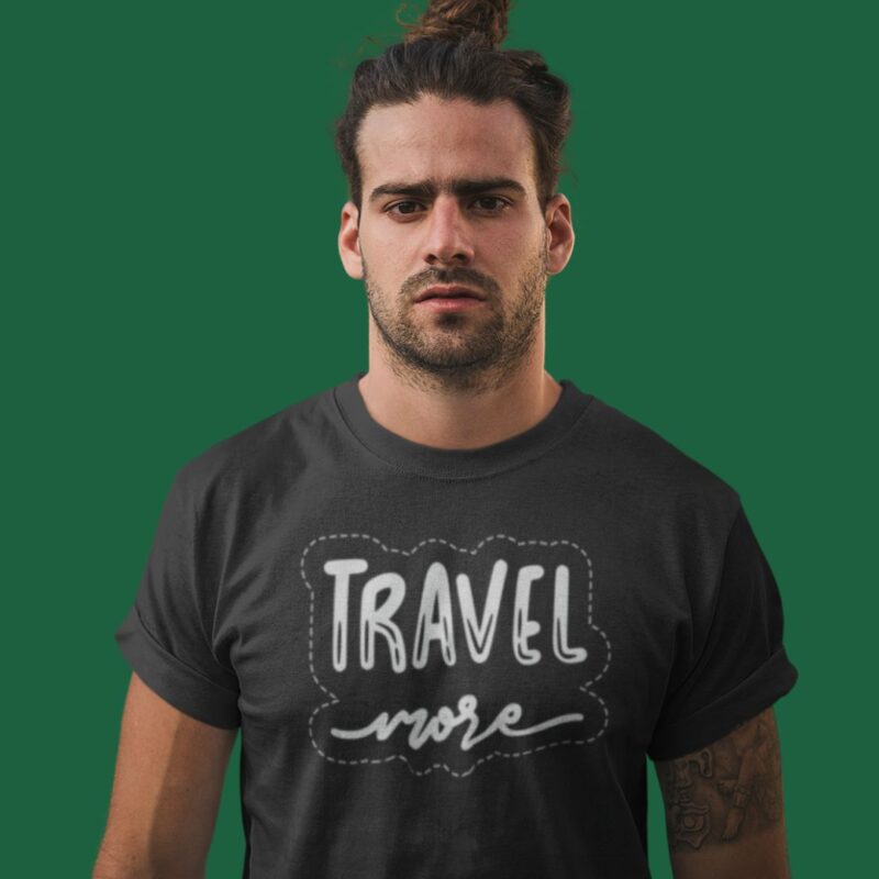 Travel More Male Classic Crew T-Shirt