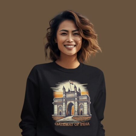 Indian Landmark Women Sweatshirt | Celebrate India’s Iconic Heritage