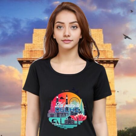 Dil Walon Ki Delhi Women Classic Crew T-Shirt