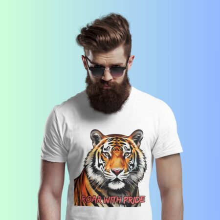 Bengal Tiger – Roar With Pride Classic Crew T-Shirt