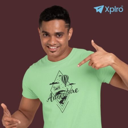 Adventure Simplistic Men Classic Crew T-Shirt